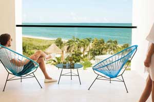 Excellence Club Junior Suites with Ocean Views at Finest Playa Mujeres 